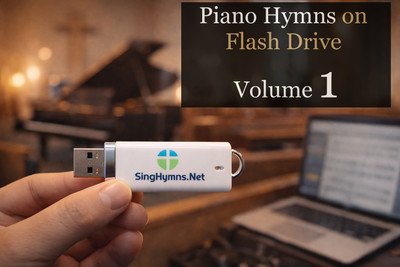 Piano Hymn Accompaniment - Volume 1 (USB Flash Drive)
