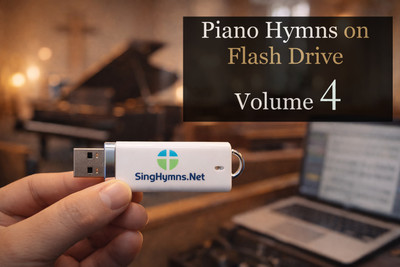Piano Hymn Accompaniment - Volume 4 (USB Flash Drive)
