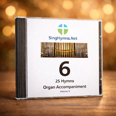 Organ Hymn Accompaniment CD Volume 6 - High and Low keys for congregational singing