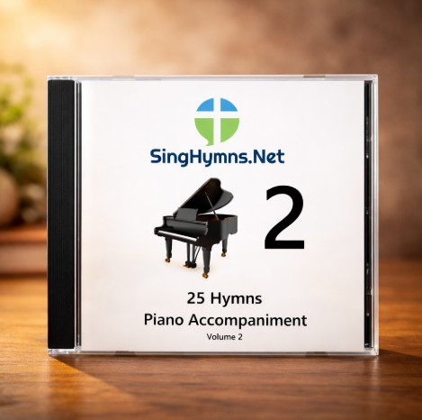 Piano Hymn Accompaniment CD Volume 2 - 25 hymns in High and Low keys for church worship