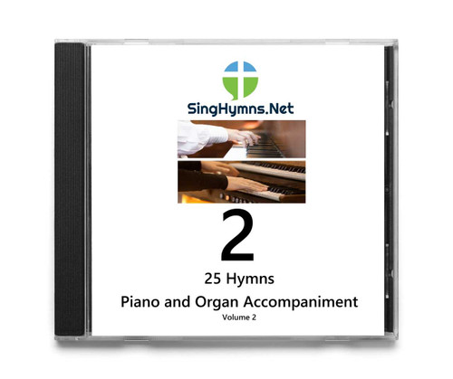 25 Hymns Volume 2 PIANO ORGAN Duo Accompaniment CD