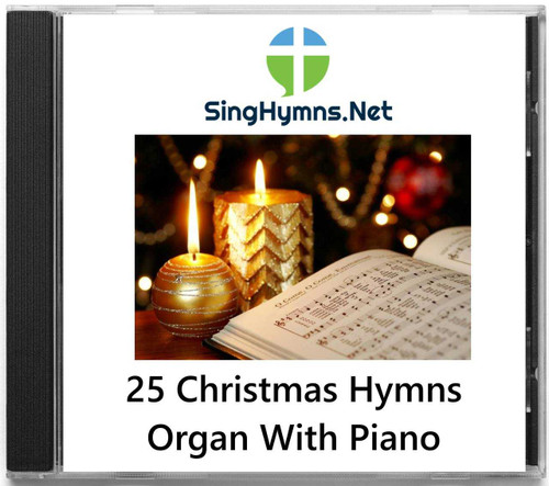 Christmas Piano Organ Hymns CD