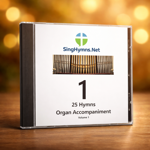 Organ Hymn Accompaniment CD Volume 1 - High and Low keys for congregational singing