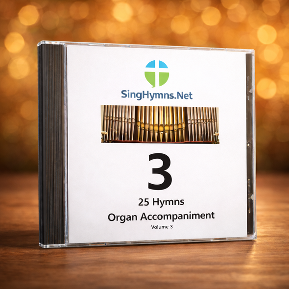 Organ Hymn Accompaniment CD Volume 3 - High and Low keys for congregational singing