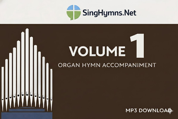 Organ Hymn Accompaniment MP3 Volume 1 High Keys - 25 Hymns for congregational singing