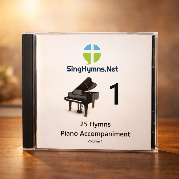 Piano Hymn Accompaniment CD Volume 1 - High and Low keys for congregational singing