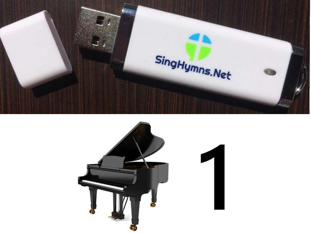 Piano Hymns Thumb Drive 1