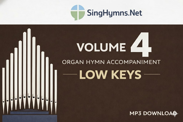 Organ Hymn Accompaniment Volume 4 Low Keys MP3 Download