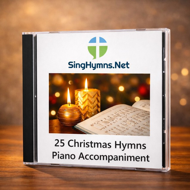 Christmas Piano Hymn Accompaniment CD - 25 Christmas carols for congregational singing