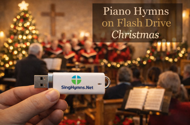 Piano Hymn Accompaniment - Christmas Volume (USB Flash Drive)