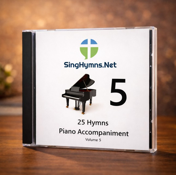 Piano Hymn Accompaniment CD Volume 5 - 25 hymns for congregational singing