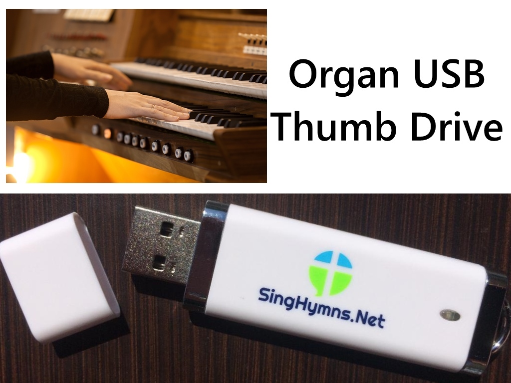 Organ Hymn USB Flash Drive