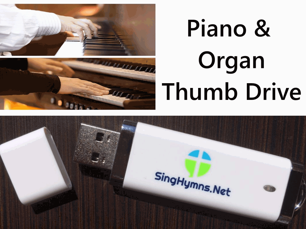 Piano and Organ Duo USB Flash Drive