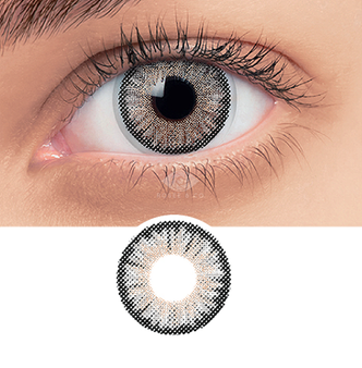 Rosee and co colored contact lense City Gray