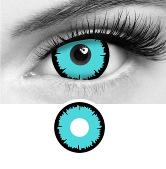 eletro eye costume party look