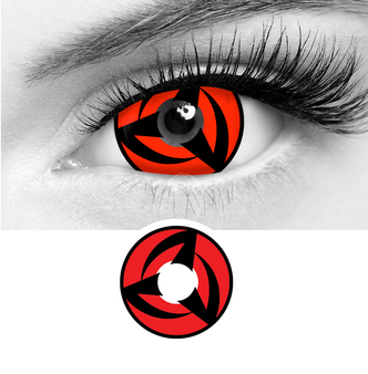 costume colored contact lense.