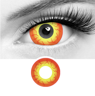 Costume contact lense, hallowen, party look