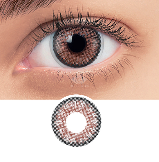 Rosee and co colored contact lense topaz hazel