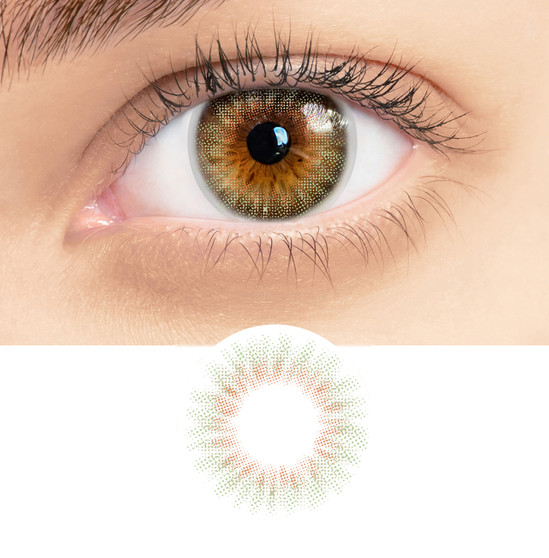 natural brown eyes colored contact lenses