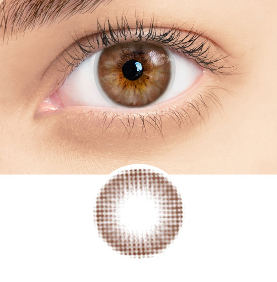 Natural eyes, brown eyes, hazel eyes, colored contact lenses