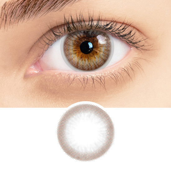 natural brown eyes, hazel eyes, us fda approved, safe colored contact