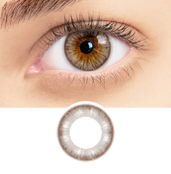 US FDA approved colored contact lenses, Hazel eye color