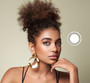 brown contact, natural colored contact