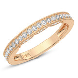 Photo of Hailey 1/2 ct tw. Ladies Band 14K Rose Gold