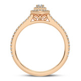 Photo of Anissa 3/4 ct tw. Pear Solitaire Engagement Ring 14K Rose Gold Photo of Anissa 3/4 ct tw. Pear Solitaire Engagement Ring 14K Rose Gold