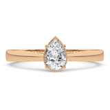 Photo of Hailey 1 ct tw. Pear Solitaire Engagement Ring 14K Rose Gold