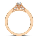 Photo of Hailey 1 ct tw. Pear Solitaire Engagement Ring 14K Rose Gold
