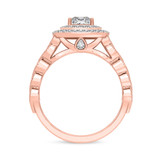 Photo of Zenevieva 1 3/4 ct tw. Princess Solitaire Engagement Ring 14K Rose Gold [BT5023RE-H090]