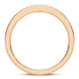 Photo of Sapphira 2 ct tw. Emerald Solitaire Bridal Set 14K Rose Gold