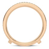 Photo of Azalea 2 ct tw. Emerald Solitaire Bridal Set 14K Rose Gold [BT5024RL]