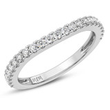 Photo of Maska 1/2 ct tw. Diamond Ladies Band P95T Platinum Gold [BT5005PL]