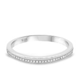 Photo of Ida 1/3 cttw Princess Cut Bridal Set 10K White Gold [BT204WL]