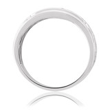 Photo of Violet 1/2 cttw Mens Band 10K White Gold [BT474WM]