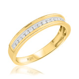 Photo of Audrey 1/2 cttw Mens Band 10K Yellow Gold [BT488YM]