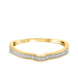 Photo of Chloe 1/8 cttw Ladies Band 14K Yellow Gold [BT490YL]