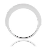 Photo of Evangeline 1/10 cttw Ladies Band 14K White Gold [BT491WL]