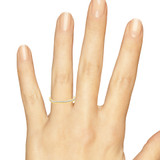 Photo of Dolley 1/10 cttw Ladies Band 10K Yellow Gold [BT205YL]