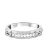 Photo of Nora 1/4 cttw Mens Band 14K White Gold [BT210WM]