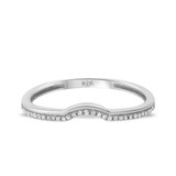 Photo of Sinead 1/10 cttw Ladies Band 10K White Gold [BT430WL]