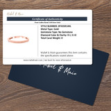 Evan Ladies Band 14K Rose Gold