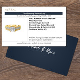 Evan 1/2 cttw Fancy Cut Engagement Ring 10K Yellow Gold