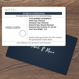 The Chunky Goddess Collection 1/2 ct tw. Ladies Band Platinum