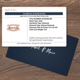 Enjoy Curves 3/4 ct tw Ladies Band 14K Rose Gold