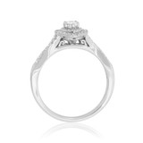 Photo of Libby 7/8 Carat T.W. Diamond Pear Solitaire Bridal Set 14K White Gold [BT5041WE-F023]