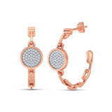 Photo of Kimberly D. Collection 1/3 CT. T.W. Diamond Earring 14K Rose Gold [CE5816R]