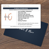 Kimberly D. Collection 1/3 CT. T.W. Diamond Earring 14K Rose Gold